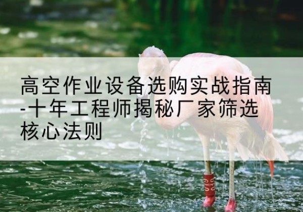 龙海剪叉式升降机厂家-高空作业设备选购实战指南-十年工程师揭秘厂家筛选核心法则